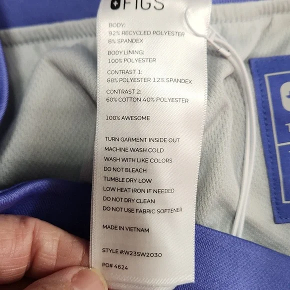 Figs High Waisted Zamora FREEx Lined Jogger Scrub Pants - Picture 8 of 9